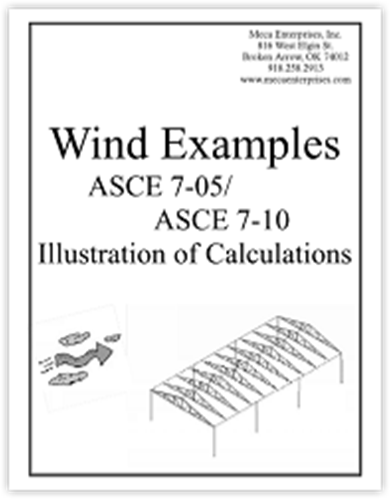 Wind Examples e-book (ASCE 7-10 &amp; 7-05)