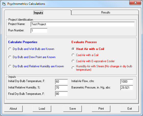 Psychrometrics